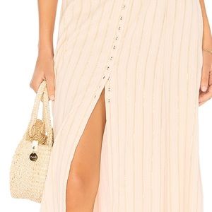 Majorelle Cactus Skirt in Creamsicle | Size S